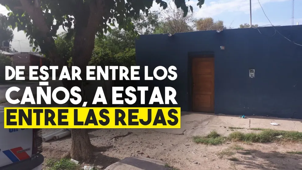 Derechito al calabozo por robar caños de PVC