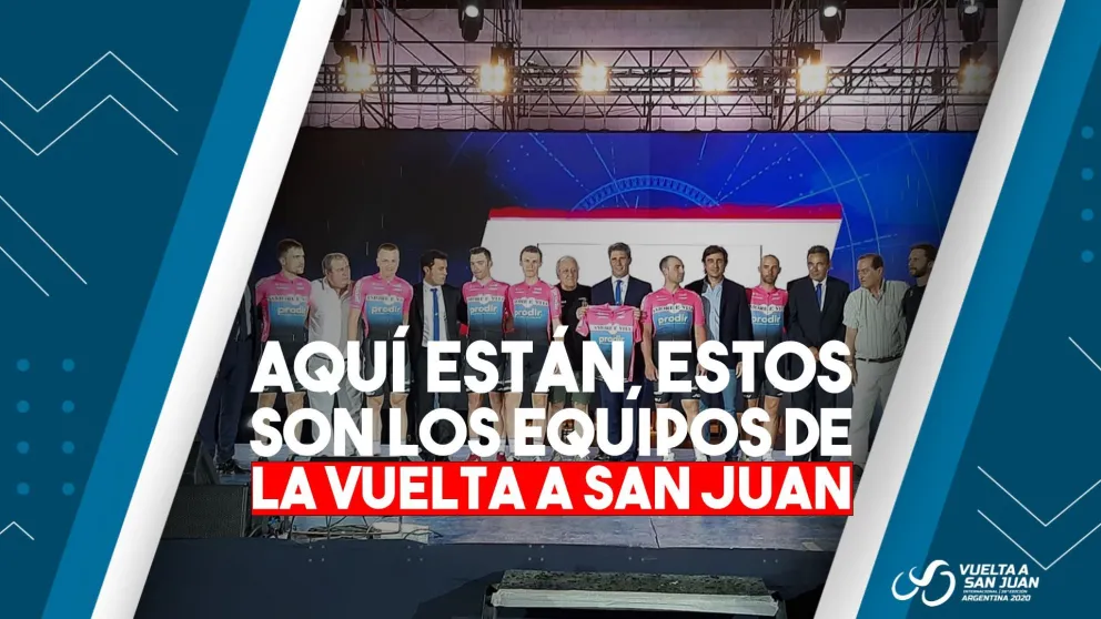Bajo la lluvia, se presentaron los equipos de la Vuelta