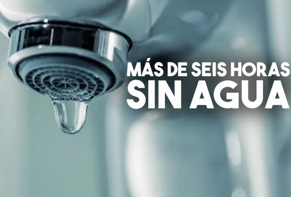 Vecinos de Pocito llevan más de seis horas sin agua