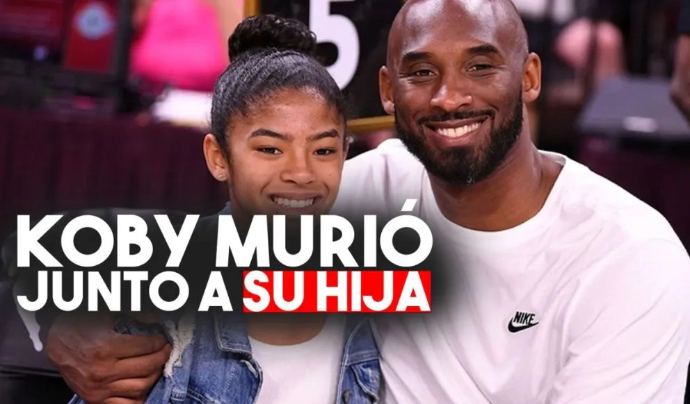 La hija mayor de Kobe Bryant iba en el helicóptero que se estrelló