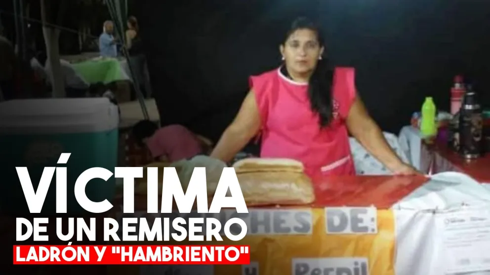 Un remisero le robó todo a una vendedora de sánguches