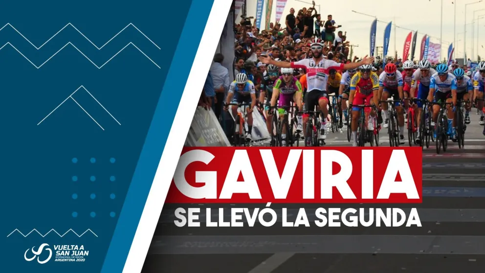 Vuelta San Juan: Fernando Gaviria, el más rápido en Pocito