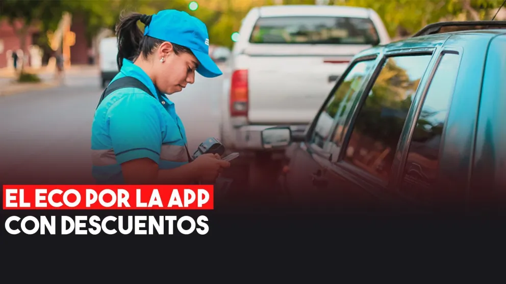Los que estacionen en Capital con la App tendrán 15% de descuento