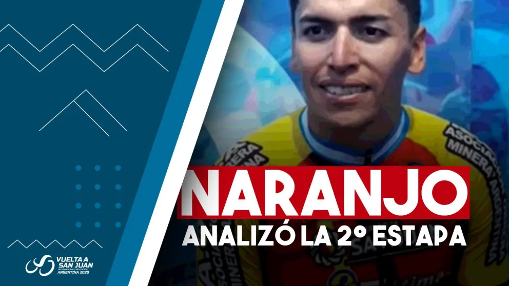 Nicolás Naranjo, después del podio: "Dejamos lo mejor para que llegue con resto al final"