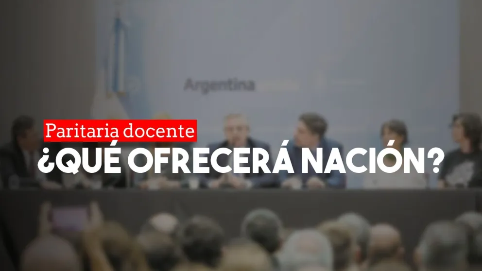 Conocé algunos de los puntos clave que ofrecerá Nación en la paritaria docente