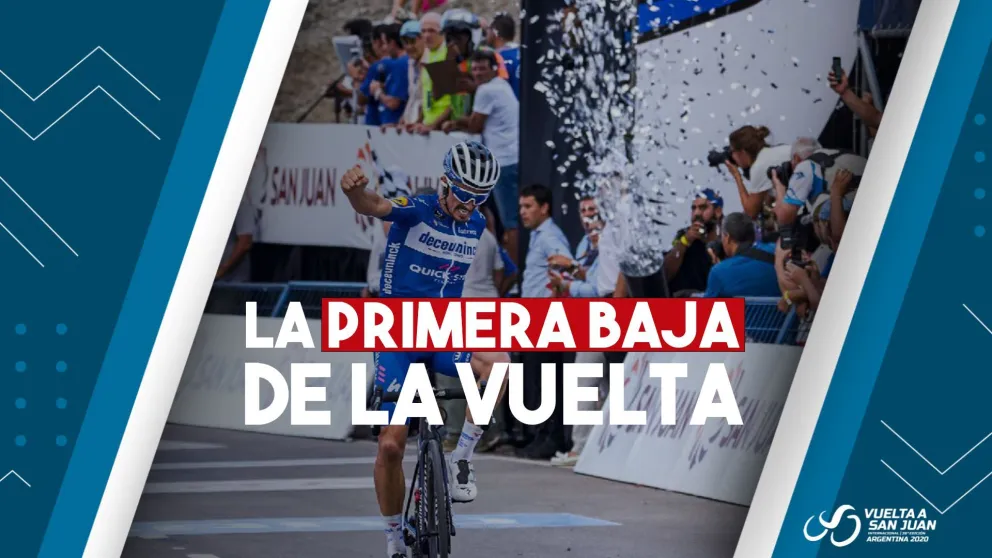 La Vuelta a San Juan sufrió su primera baja