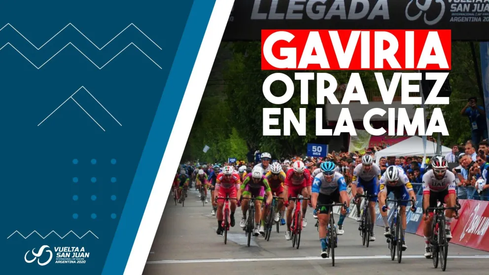 Gaviria volvió a brillar y se quedó con la cuarta etapa