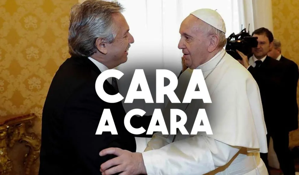 Alberto Fernández se reunió con el Papa