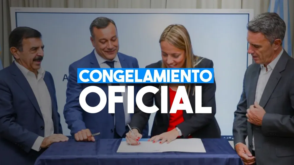 Provincia y Nación le pusieron firma al congelamiento de la tarifa de transporte