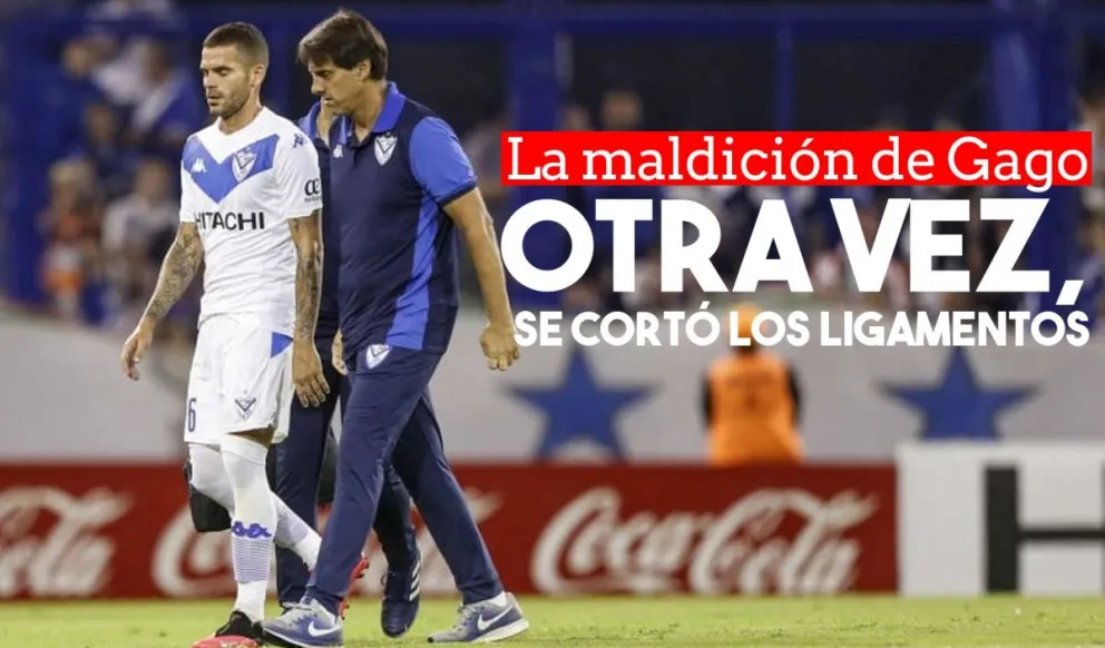 Gago se rompió los ligamentos de la rodilla izquierda