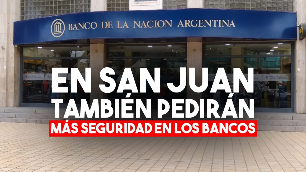 En San Juan también habrá paro de bancos y asambleas el próximo lunes