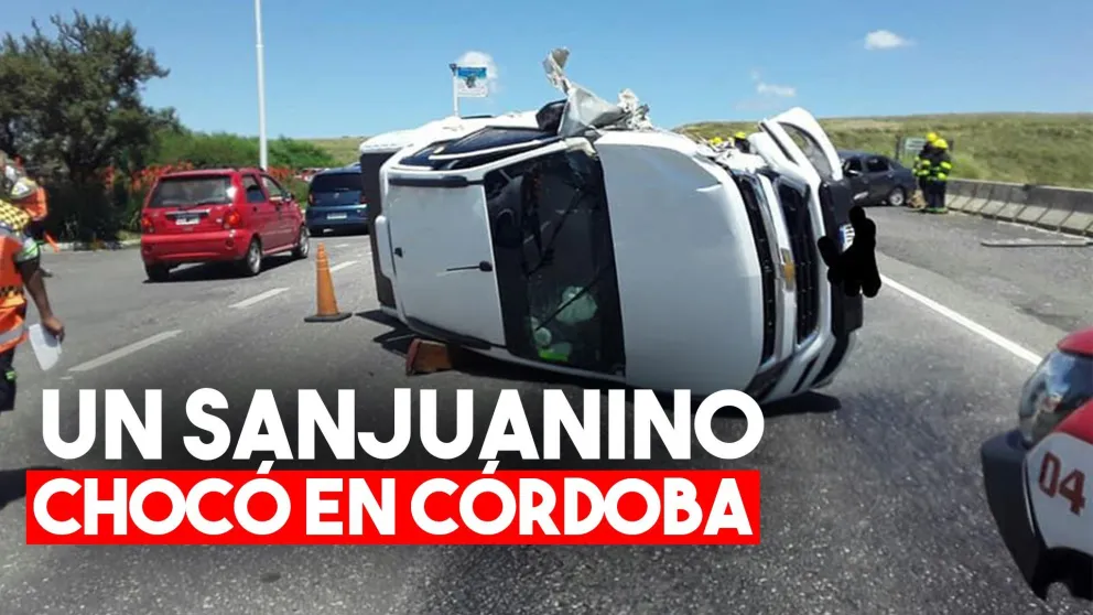 Un sanjuanino chocó en el Camino de las Altas Cumbres