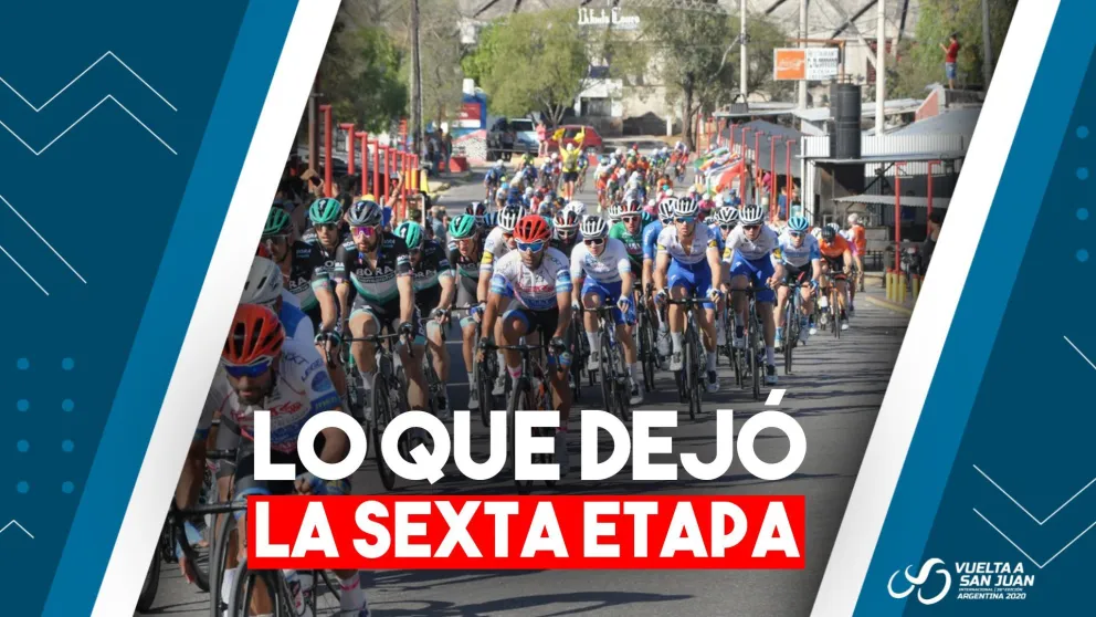 Así se vivió la sexta etapa de la Vuelta a San Juan 2020