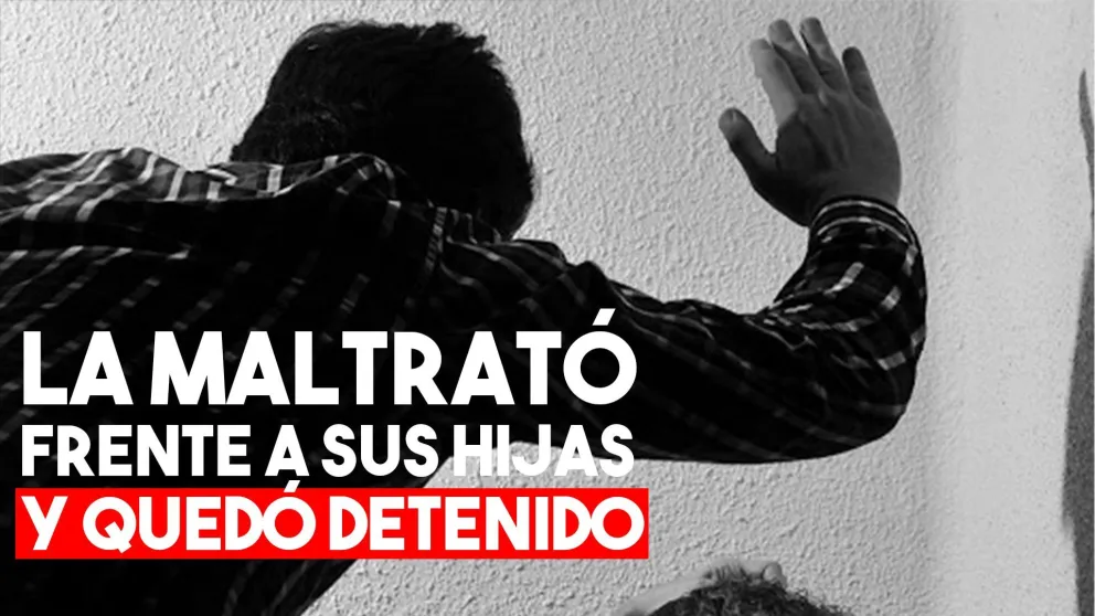 Sufría maltratos por parte de su pareja, intentó irse y la volvió a agredir frente a sus hijas