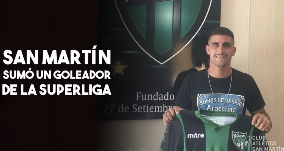San Martín suma un nuevo refuerzo