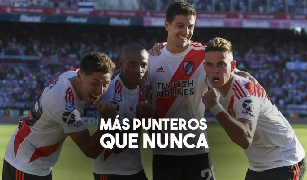 River venció a Central Córdoba y le sacó cinco puntos a Argentinos Juniors