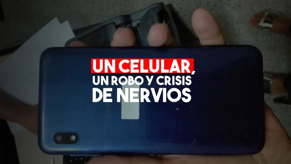 Fue a comprar, apoyó el celular en el mostrador y se lo robaron