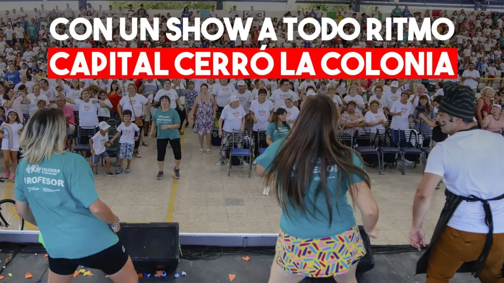 Baistrocchi y Aballay cerraron  la Colonia de Capital