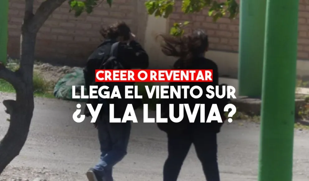 Emiten un alerta meteorológica por viento sur