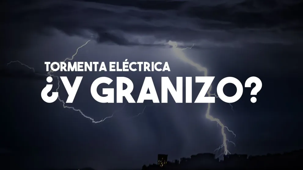 Rige un alerta por tormentas fuertes para una zona de San Juan