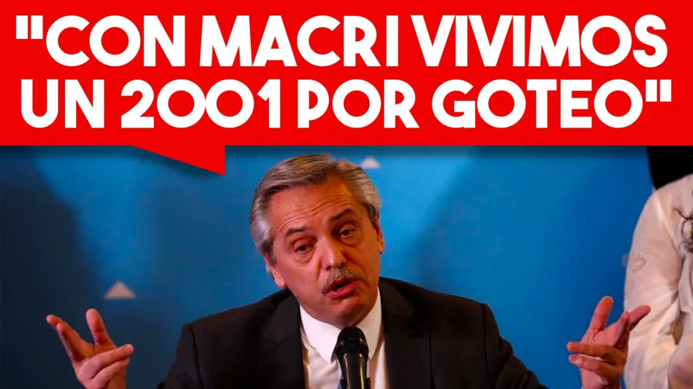 Fernández, ante unos 40 empresarios franceses: "Con Macri vivimos un 2001 por goteo"