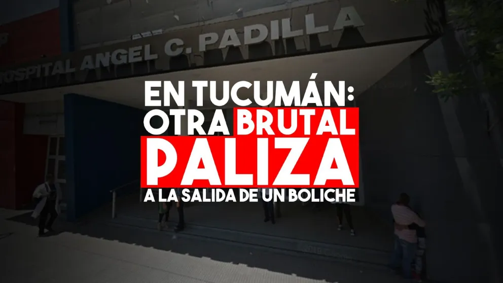 Un joven terminó internado tras recibir una golpiza en patota a la salida de un boliche