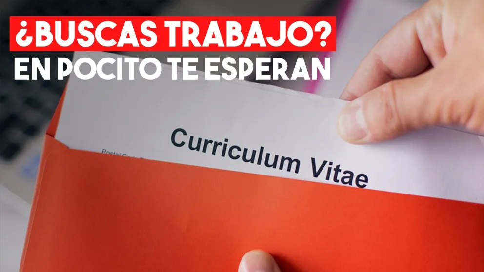 Pocito convoca a jóvenes que quieran ingresar al mundo laboral