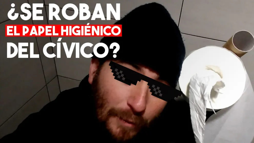 Quedó detenido por entrar a los baños del Centro Cívico y ¡robarse el papel higiénico!