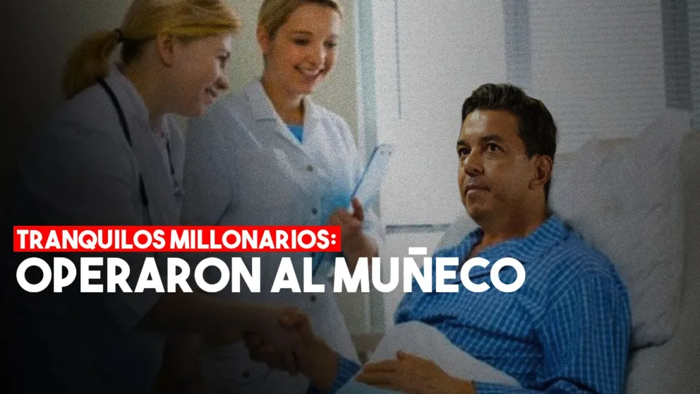 Operaron con éxito a Gallardo