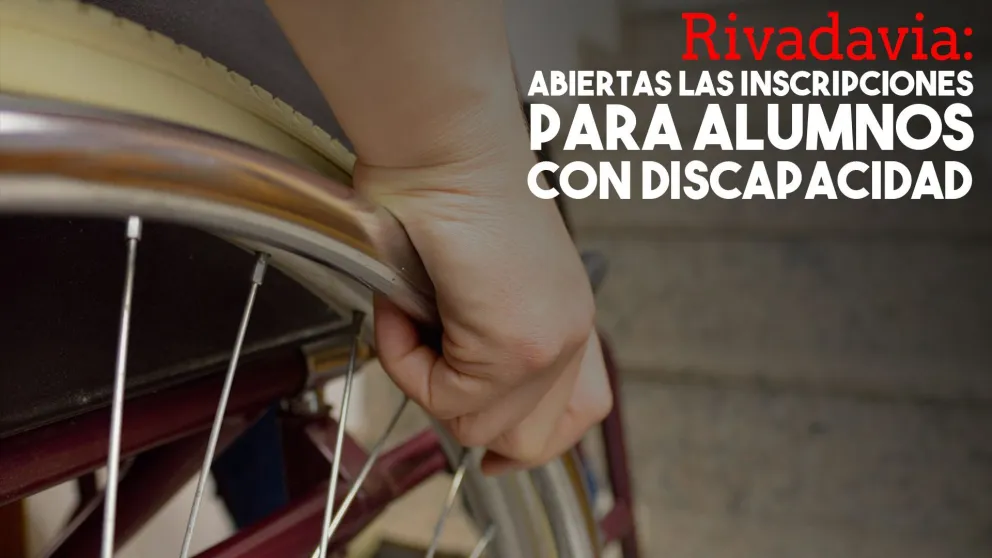 Rivadavia abrió la inscripción para movilidades para alumnos con discapacidad