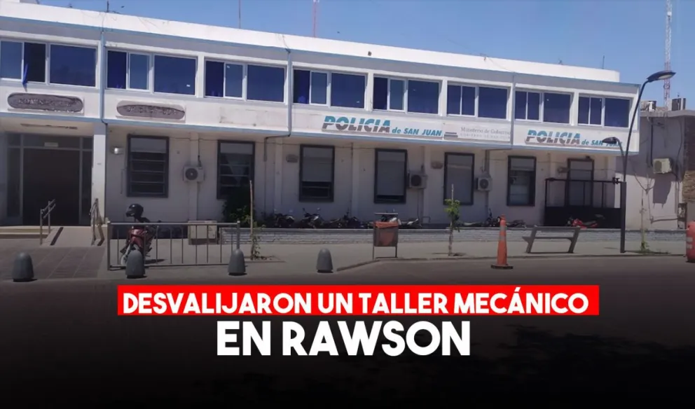 En plena madrugada robaron en un taller mecánico