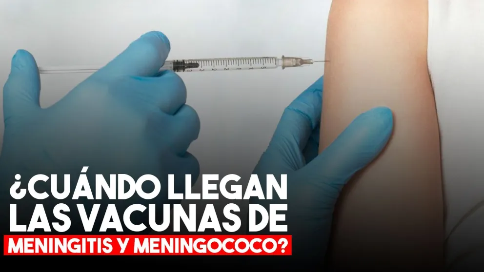 A mediados de febrero estarán disponibles las vacunas de meningitis y meningococo