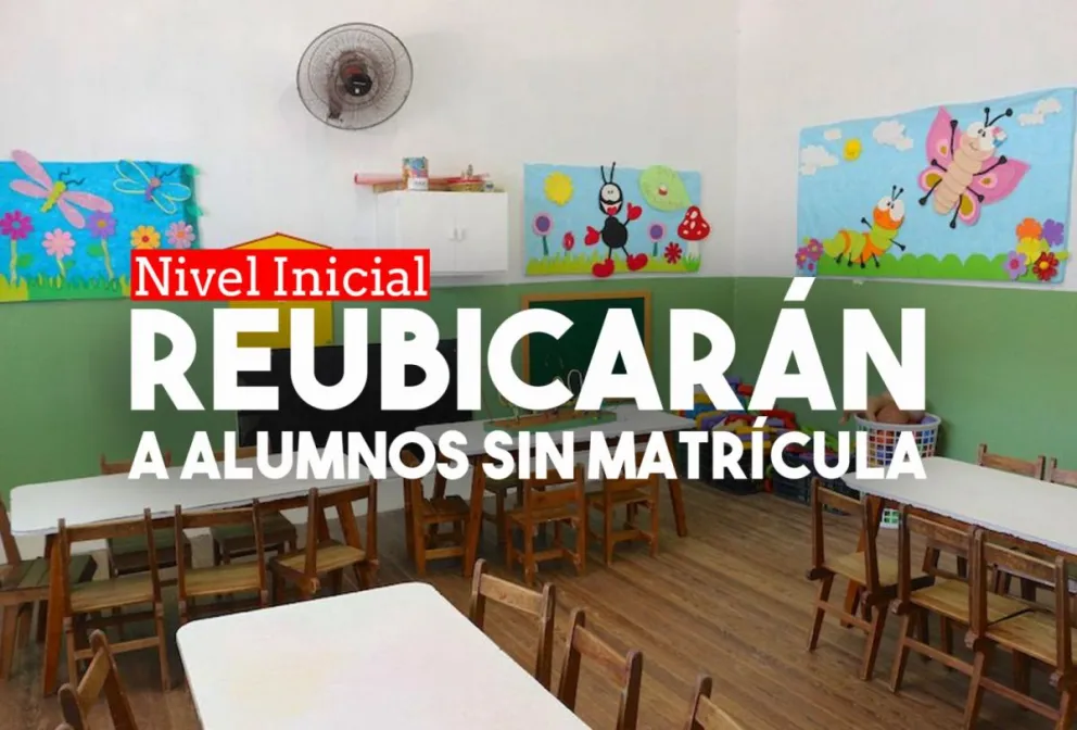 Reubicarán e inscribirán a alumnos que no consiguieron matrícula en Nivel Inicial