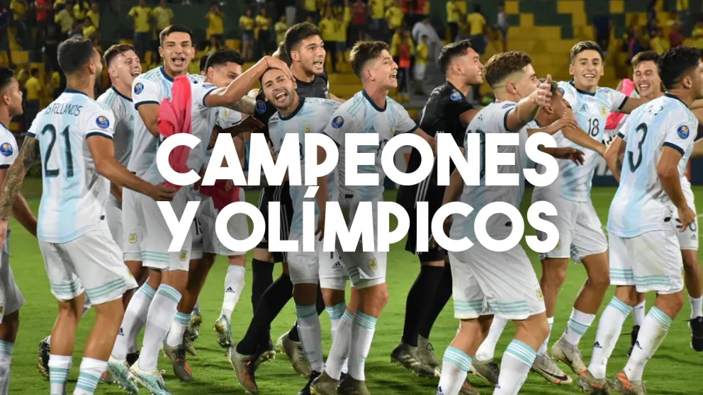 Los Sub 23 se consagraron campeones y clasificaron a los Juegos Olímpicos