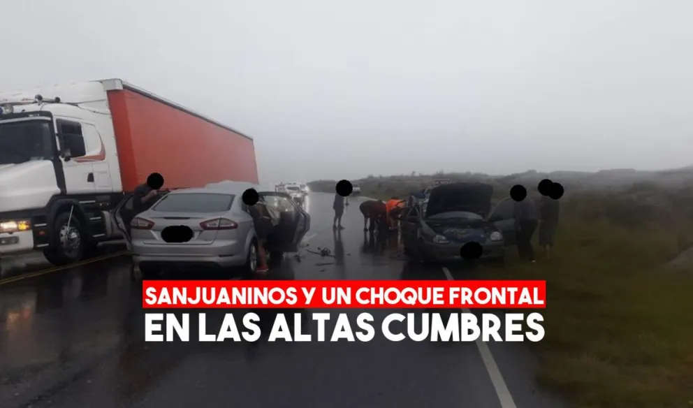 Un accidente en las Altas Cumbres dejó dos heridos de gravedad