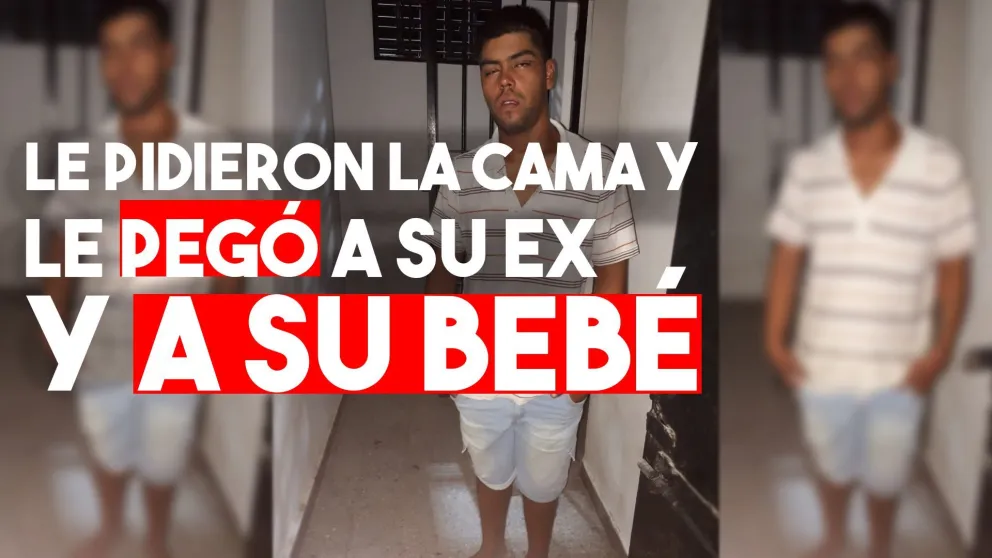 Tomó del cuello a su hijo porque su ex no lo dejaba dormir