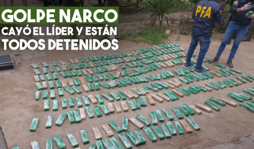 Secuestro de 193 kilos de droga en San Juan: cayó uno de los líderes de la banda