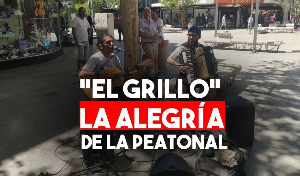 Cristian “El grillo” Malbrán toda una vida dedicada al arte callejero