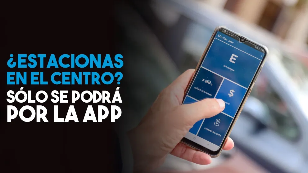 Desde este lunes, solo se podrá estacionar en el microcentro mediante la app
