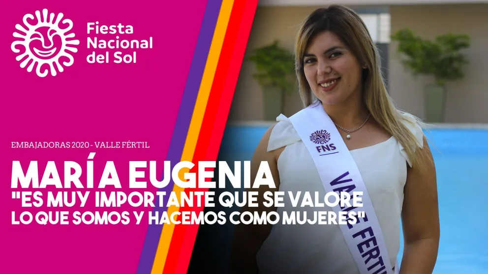 María Eugenia, la embajadora que lucha por revalorizar el rol de las mujeres