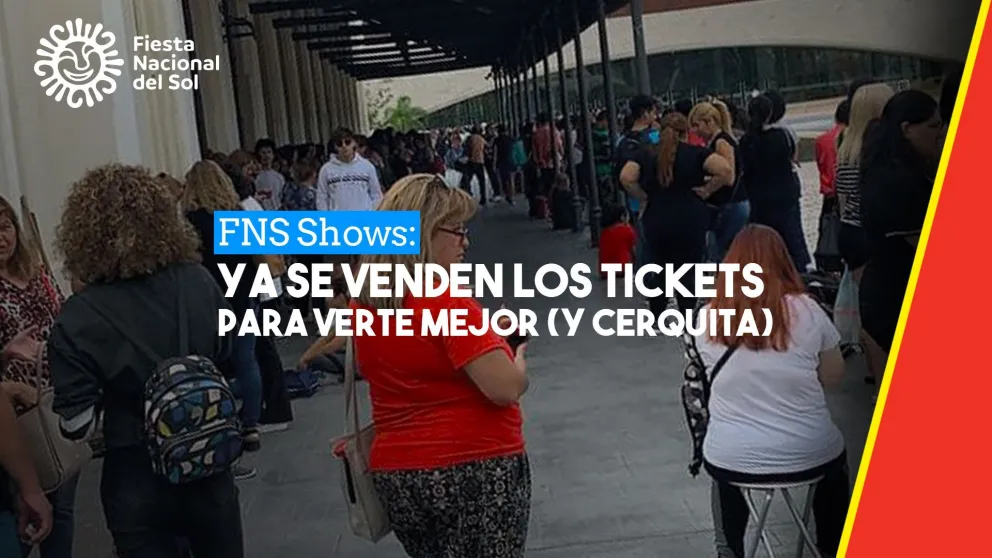 Más de 700 personas en las primeras horas para tener una entrada a los distintos shows