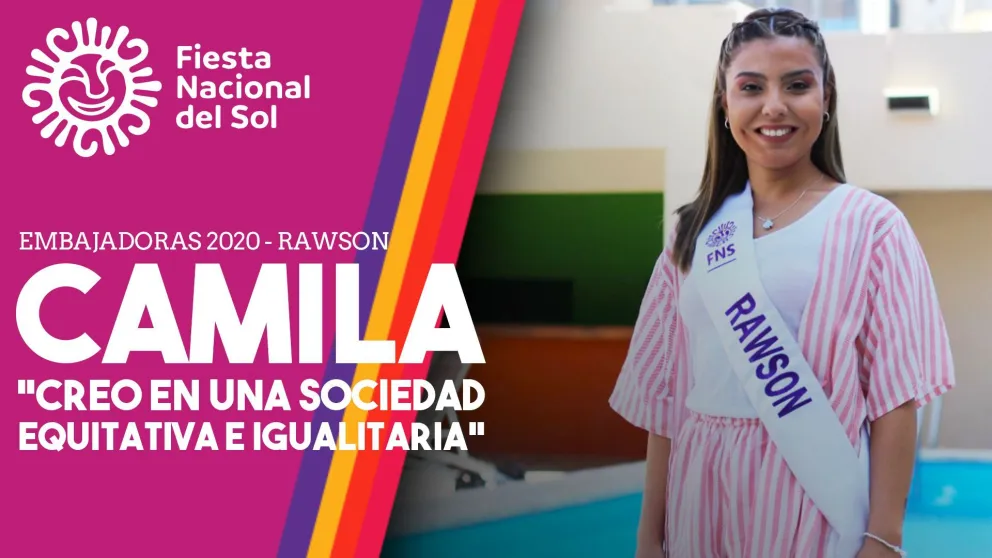 Camila, la embajadora que quiere y lucha por una sociedad más igualitaria