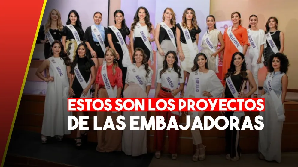Conocé los proyectos que representan las 19 candidatas a embajadora