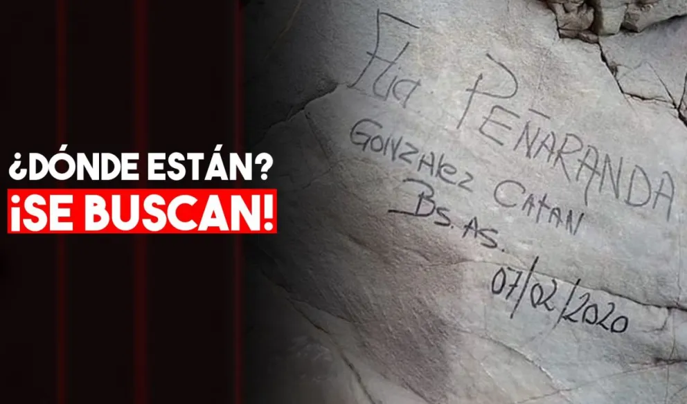 Buscan a una familia por hechos de vandalismo en un cerro en Valle Grande