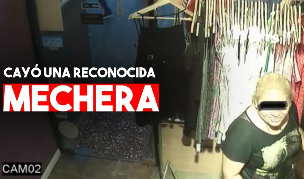 Detienen a una mechera que robó en una tienda de ropa en Rawson