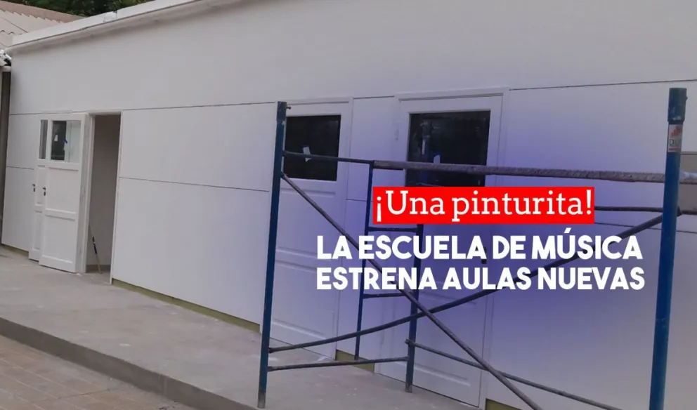Nuevas aulas y obras en la Escuela de Música