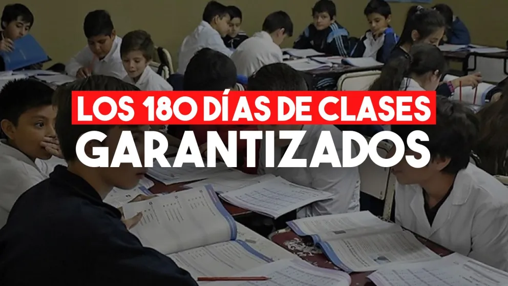 El Ministerio de Educación aseguró que los 180 días de clases están garantizados