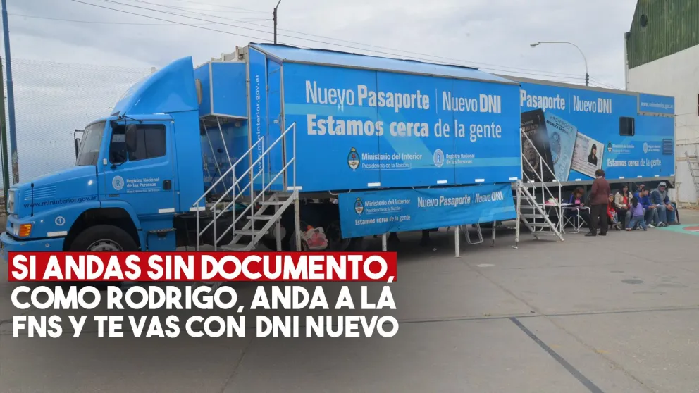 Si vas a la Fiesta Nacional del Sol, te podés hacer el DNI