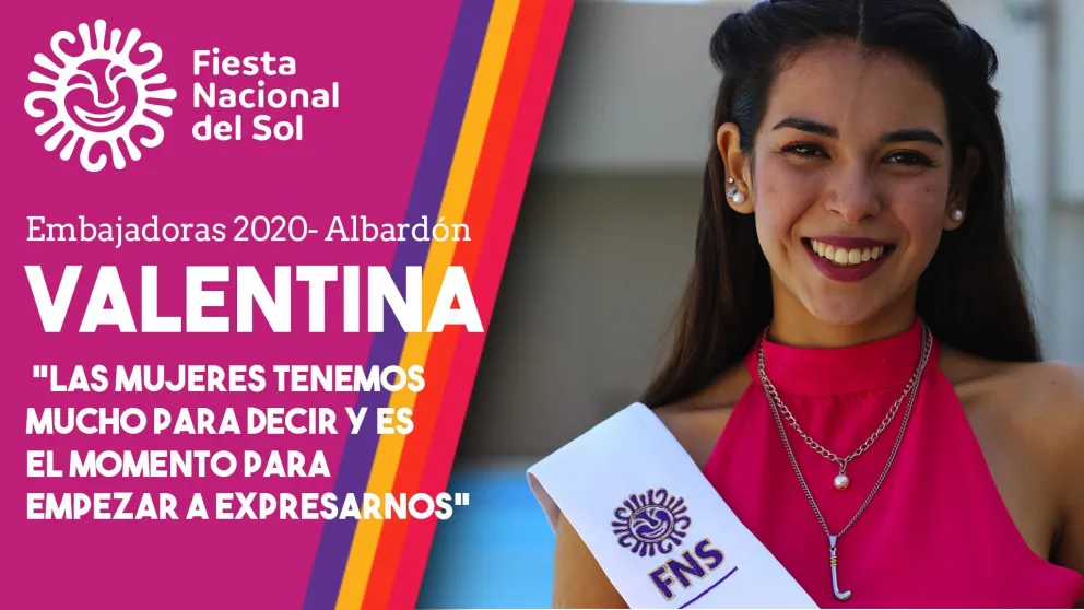 Valentina, la embajadora que sueña con contagiar su amor por el deporte