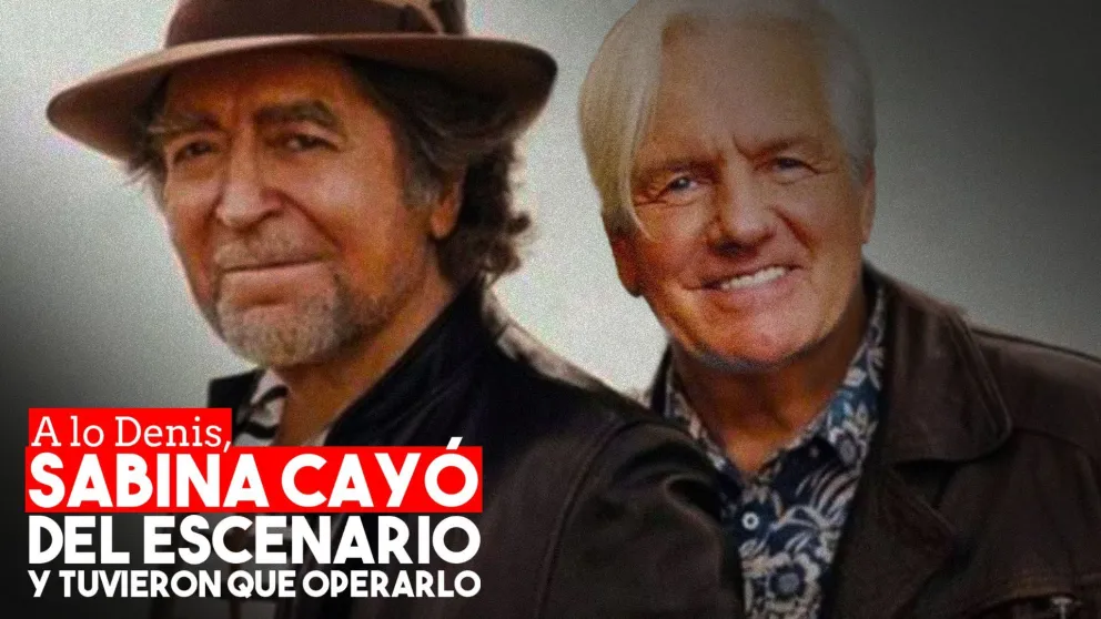 Joaquín Sabina cayó del escenario y tuvieron que operarlo por un fuerte golpe en la cabeza
